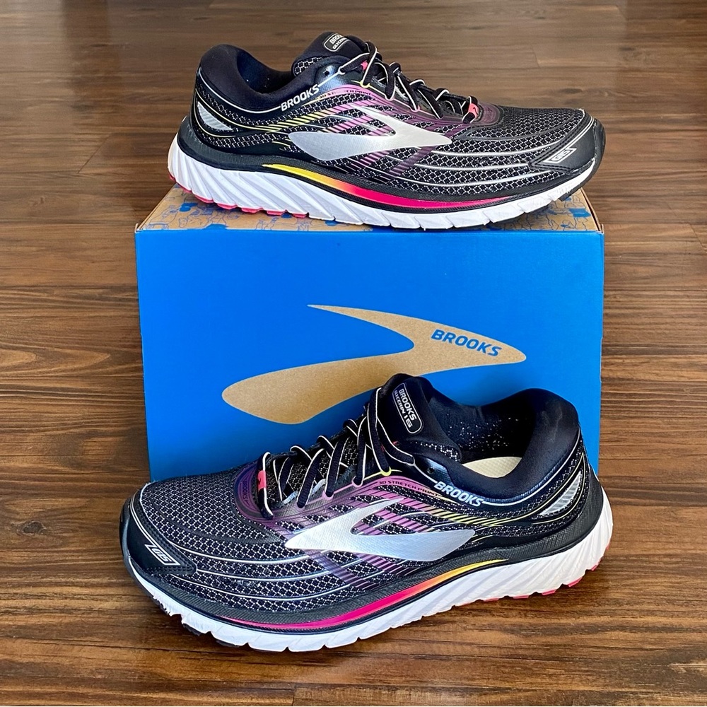 Brooks Glycerin 15 Pink Peacock - Women's Size 10.5 (B)